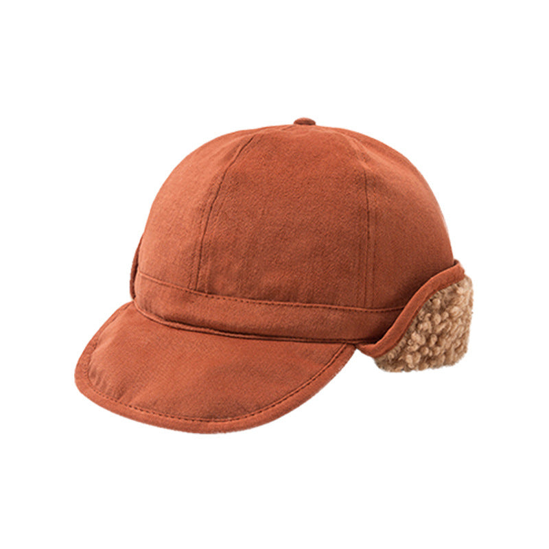 Lamb Wool Warm Thickened Trapper