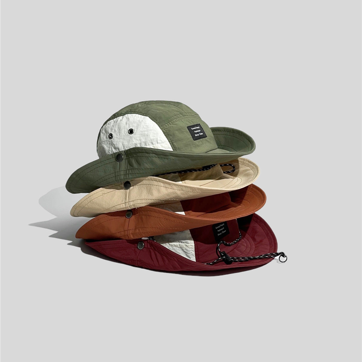 Outdoor Hiking Hat Camping Sun Protection Hat Quick-Dry Western Cowboy Fisherman Hat