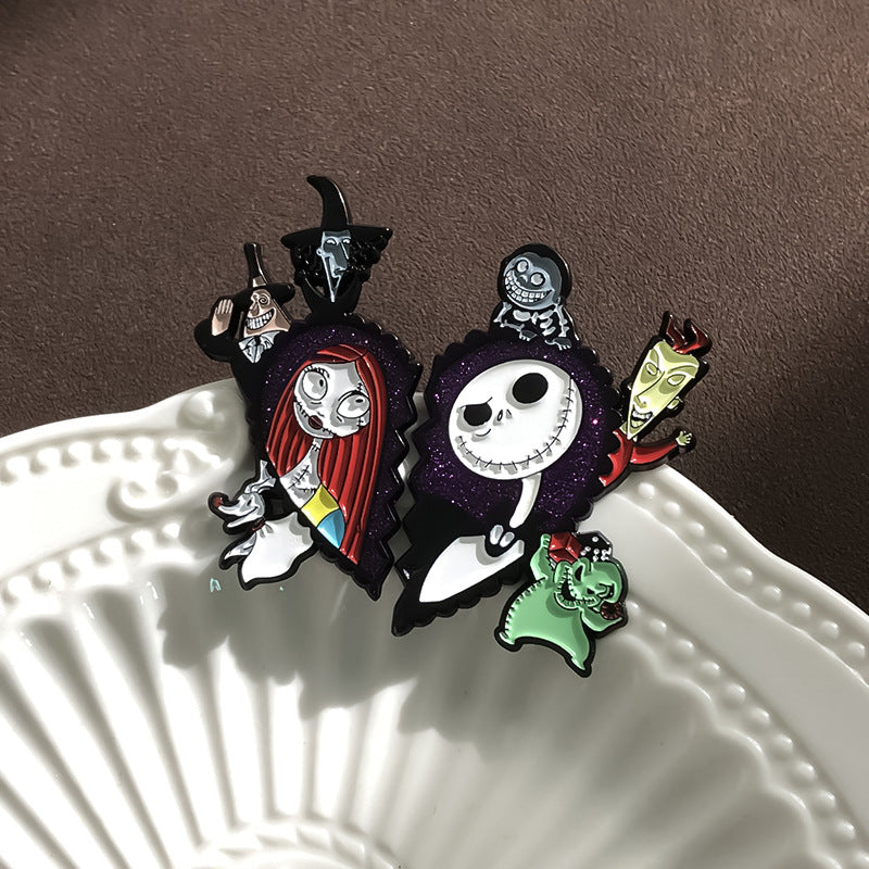 Halloween Jack Lisa Badge