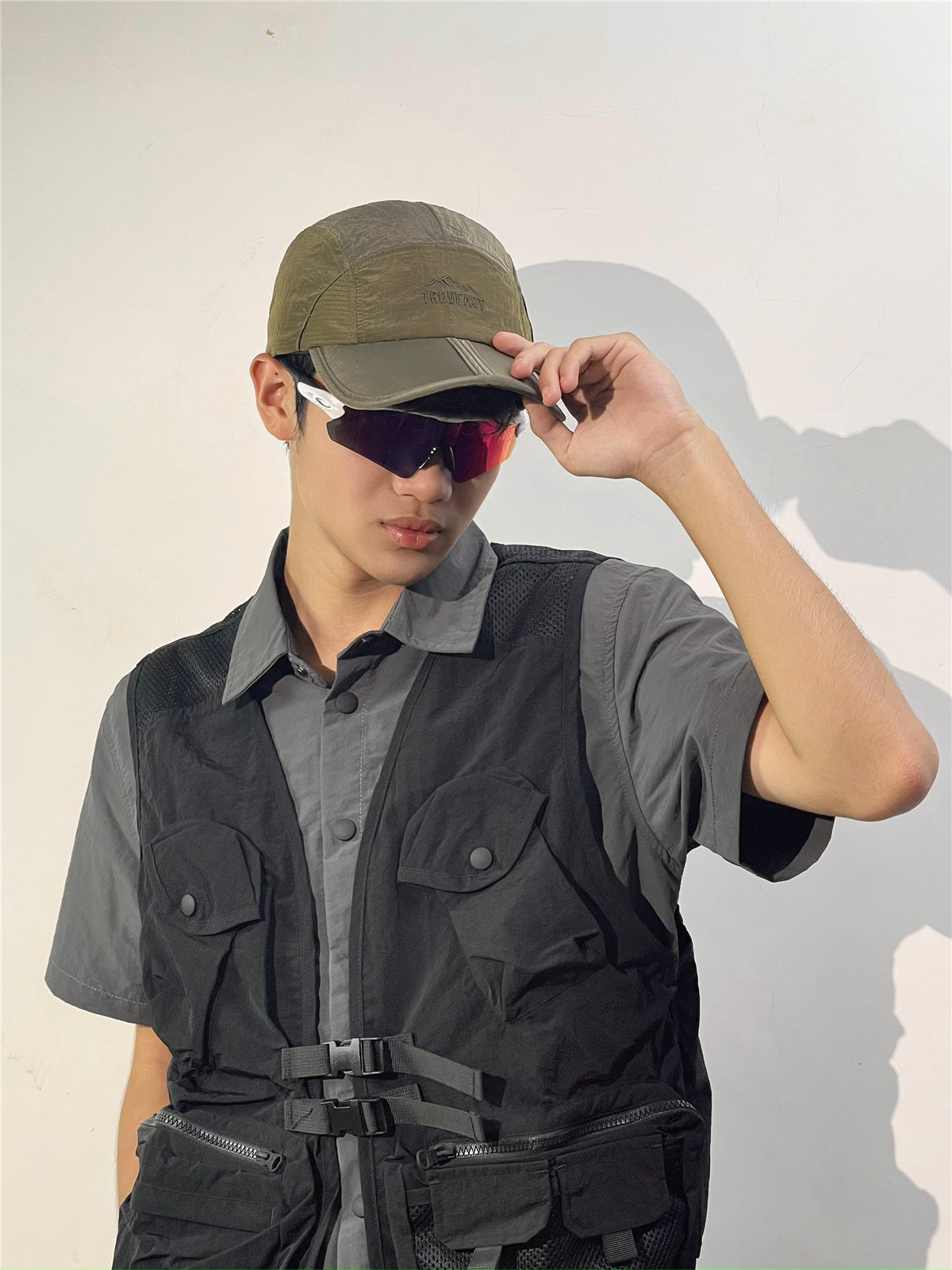 Foldable Quick-Drying Breathable 5 Panel Cap