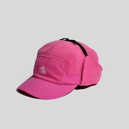 Color-blocking Design Fleece Trapper