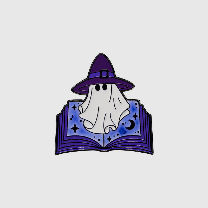 Halloween Luminous Badge Alloy Fluorescent Brooch