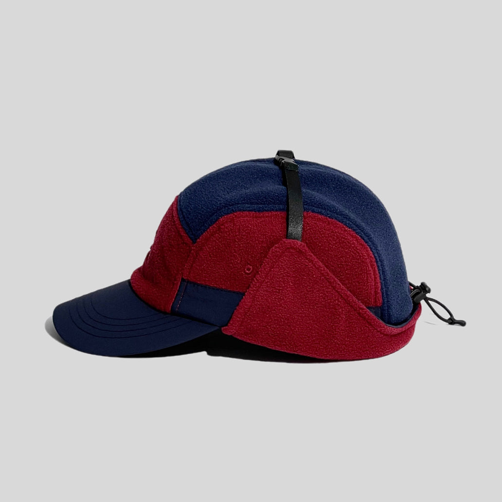 Fleece-Trapper im Farbblockdesign