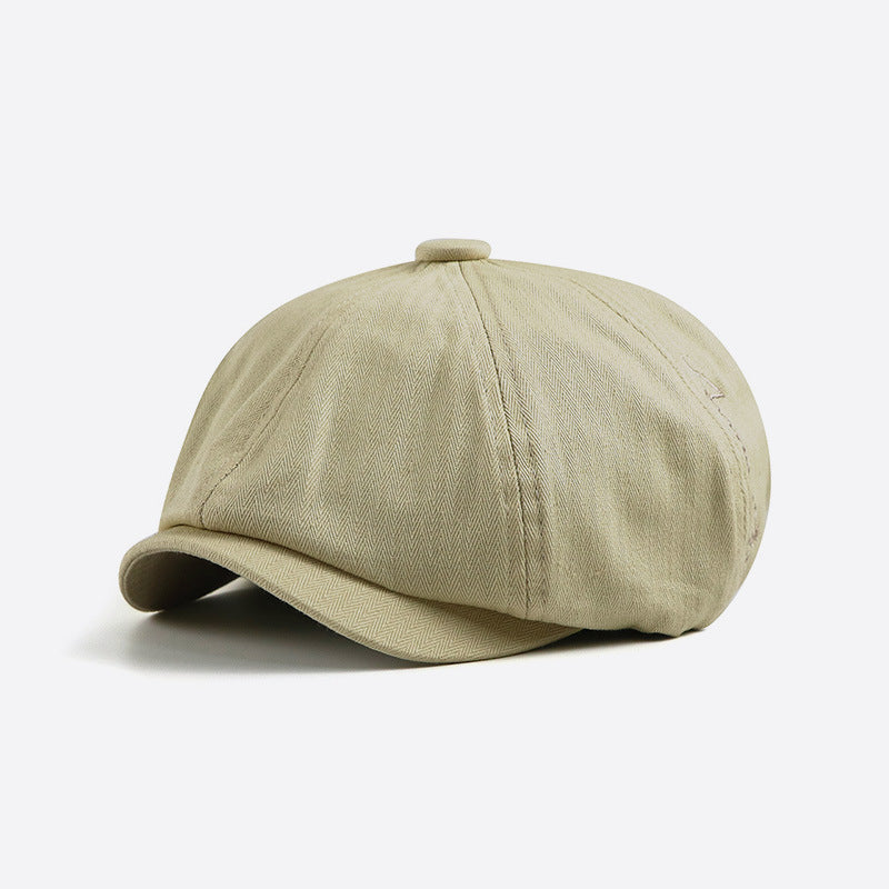 Thin Pure Cotton Flat Cap