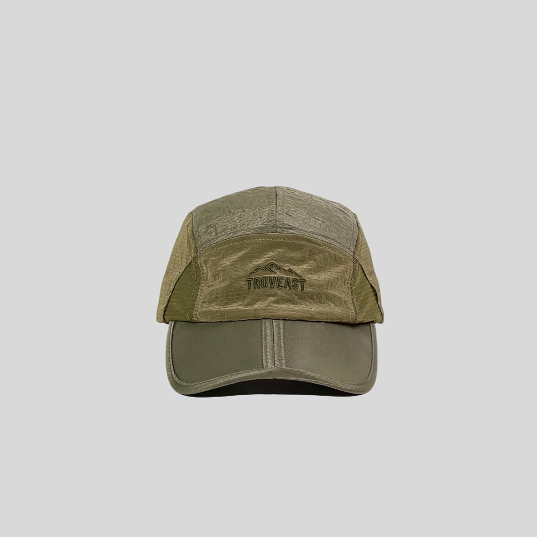 Foldable Quick-Drying Breathable 5 Panel Cap