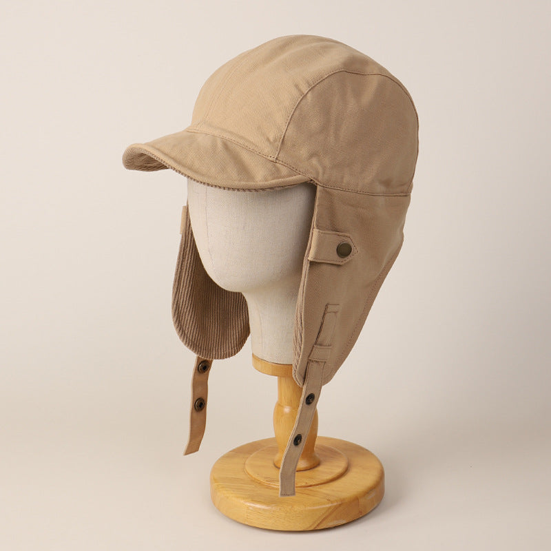 Reversible Corduroy Warm Trapper
