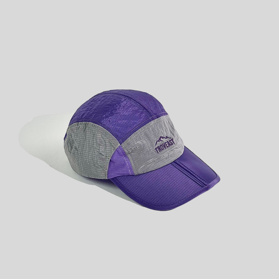 Foldable Quick-Drying Breathable 5 Panel Cap