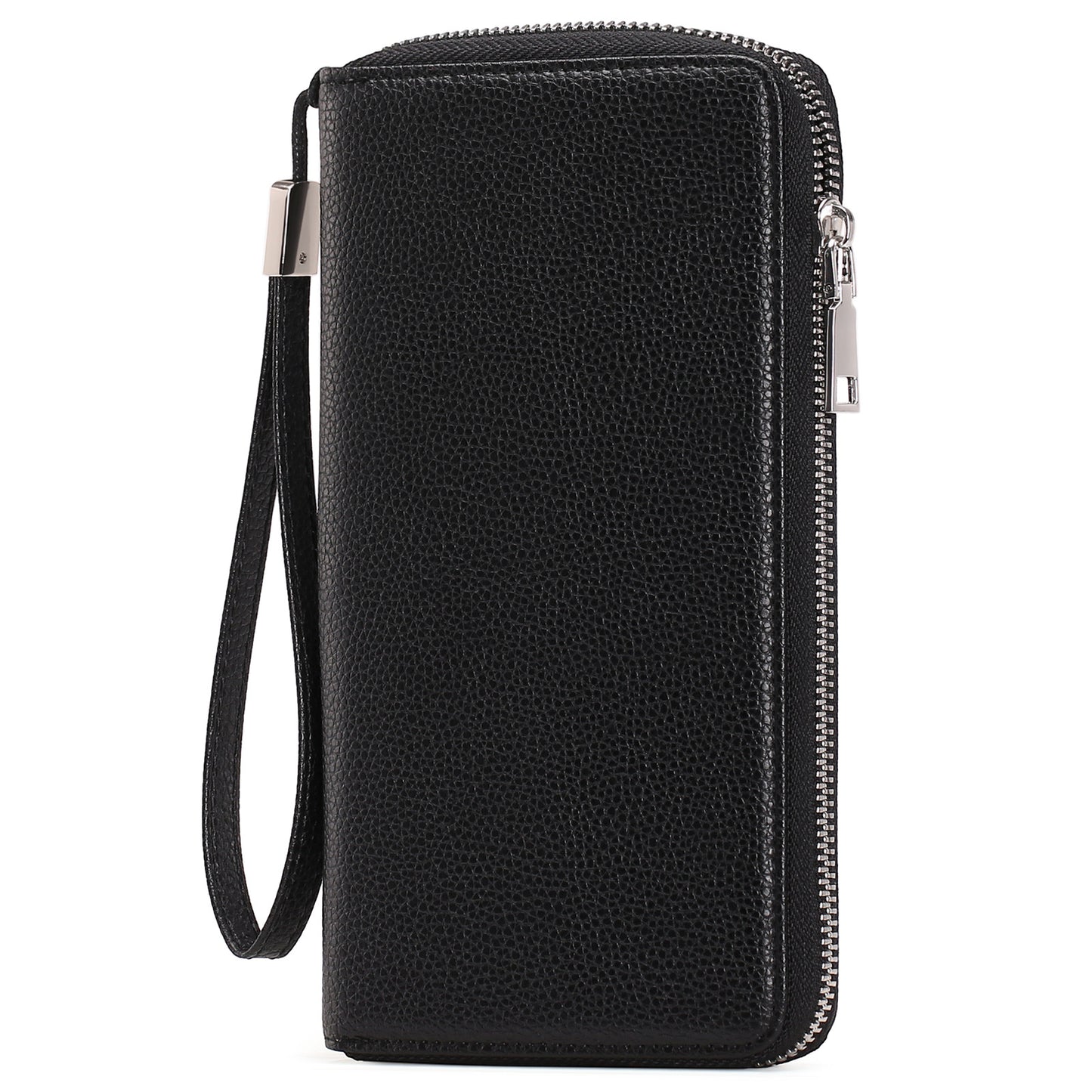 RFID Large Capacity Clutch Bag PU Bank Card Holder Wallet