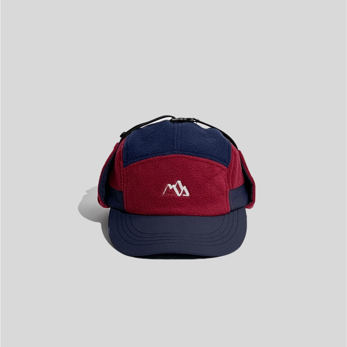 Fleece-Trapper im Farbblockdesign
