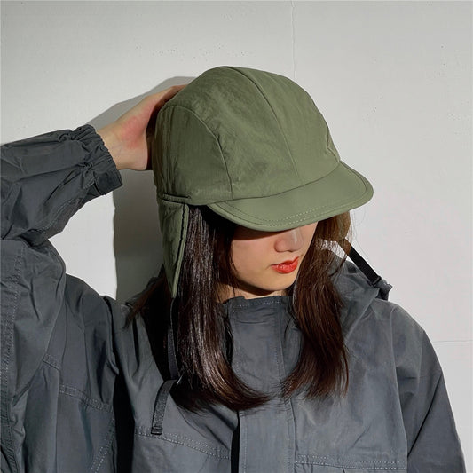 Winter Waterproof Fleece Cap with Ear Protection for Skiing & Cycling