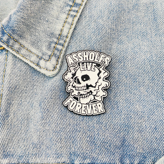 Halloween Punk Rock Style Brooch