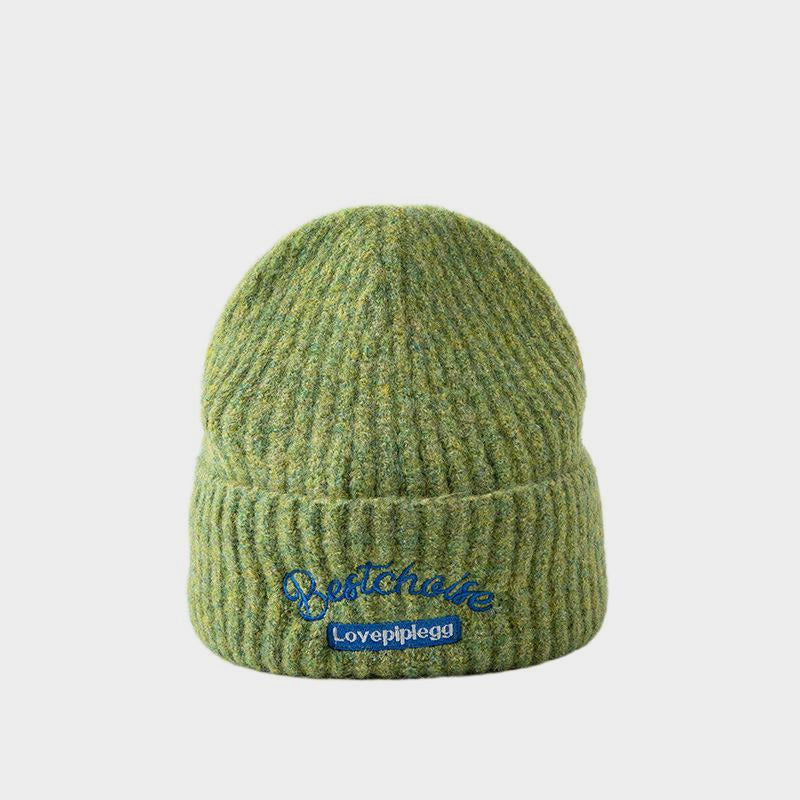 Wind Embroidered Warm Cold Hat Head Wrap Hat
