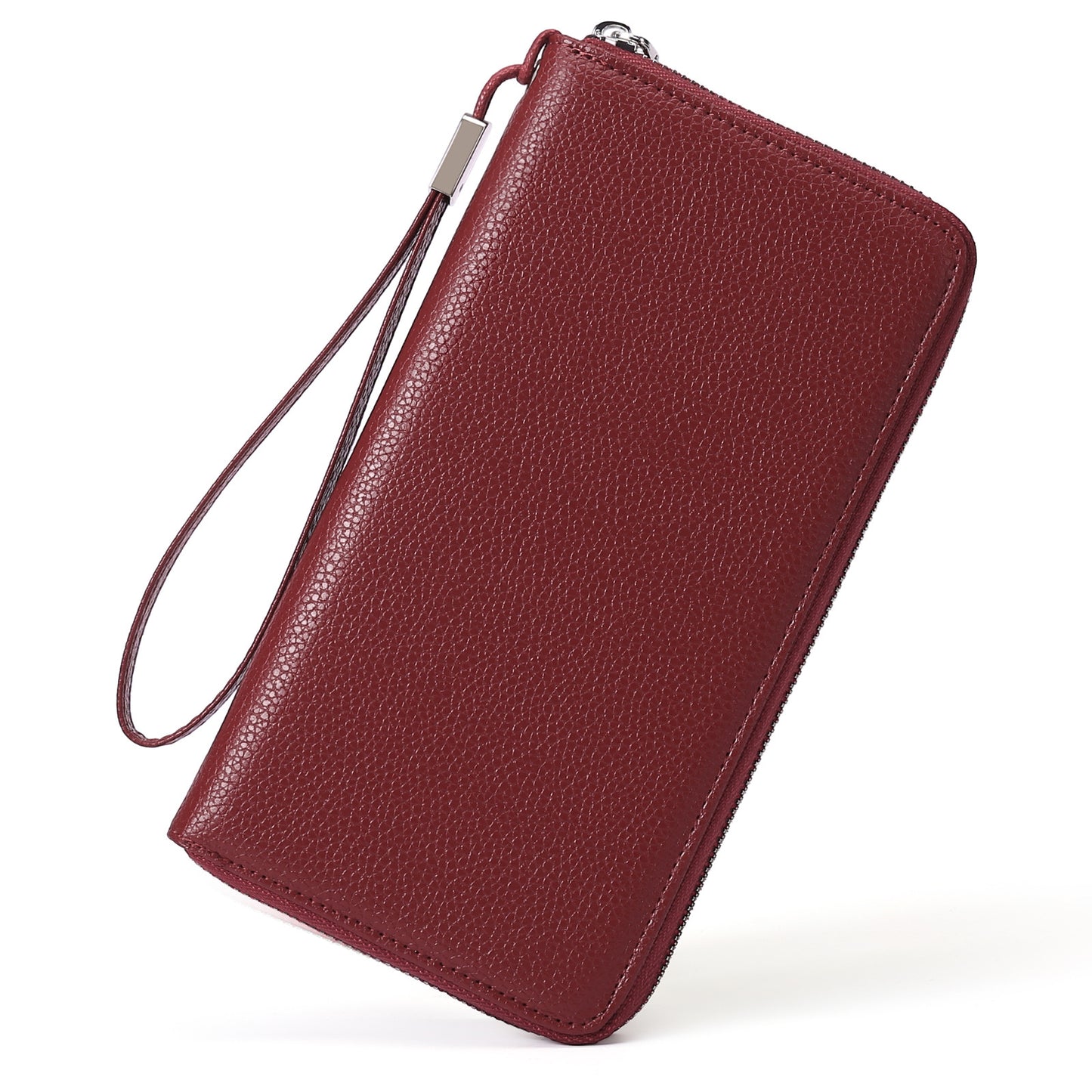 RFID Large Capacity Clutch Bag PU Bank Card Holder Wallet