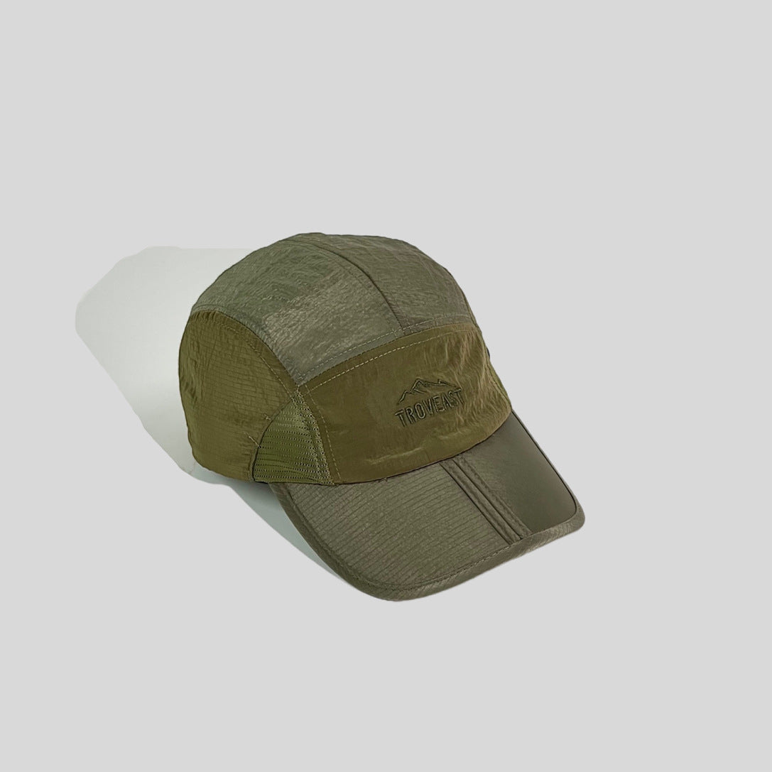 Foldable Quick-Drying Breathable 5 Panel Cap