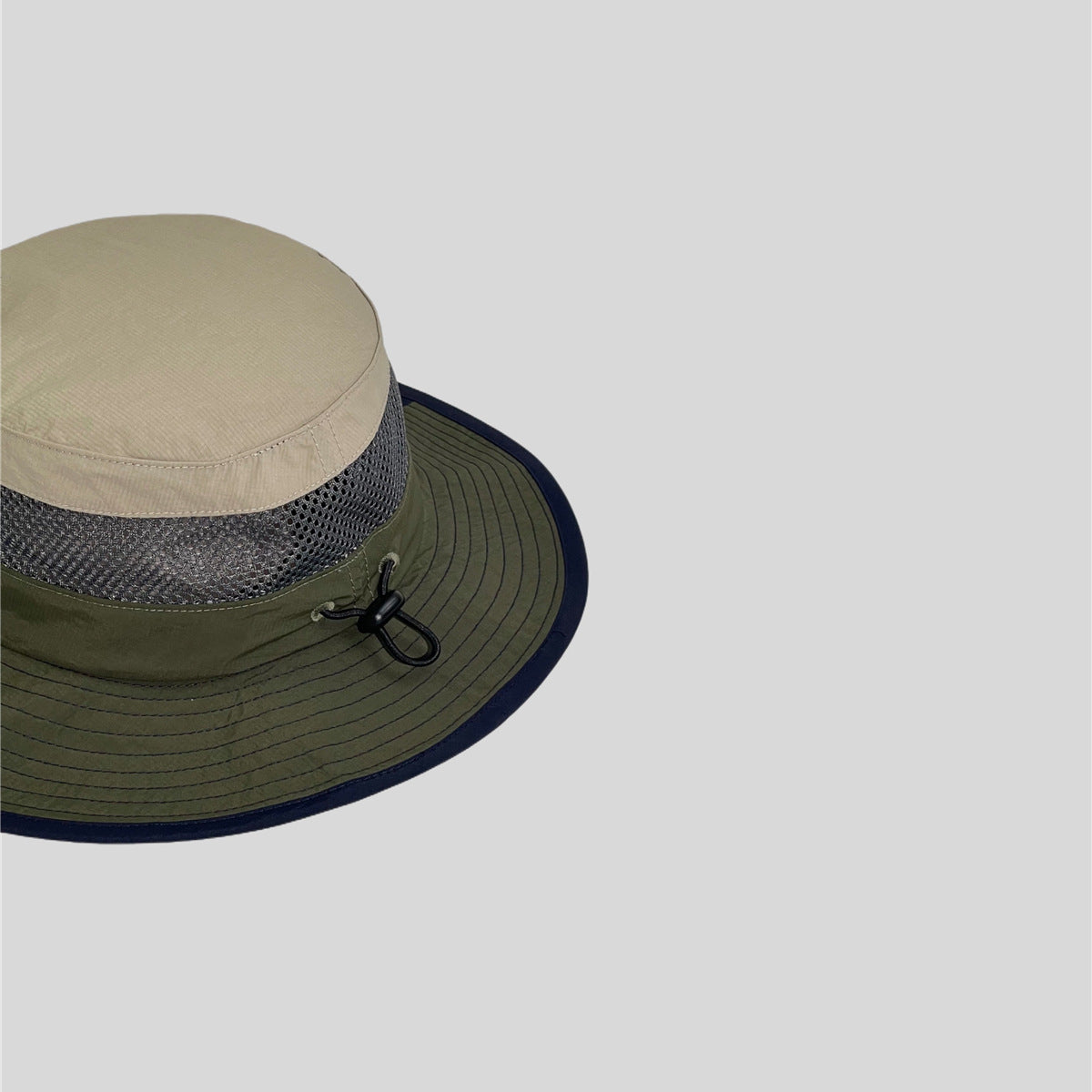 Color-Block Quick-Dry Fisherman Hat Hiking Hat