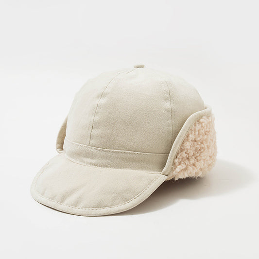 Lamb Wool Warm Thickened Trapper