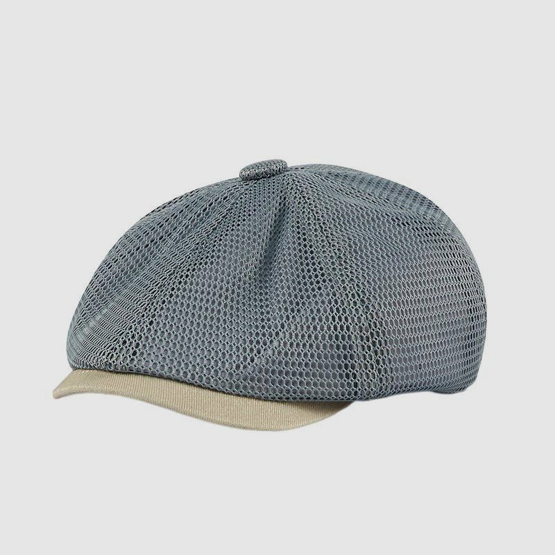 Breathable Mesh Flat Cap