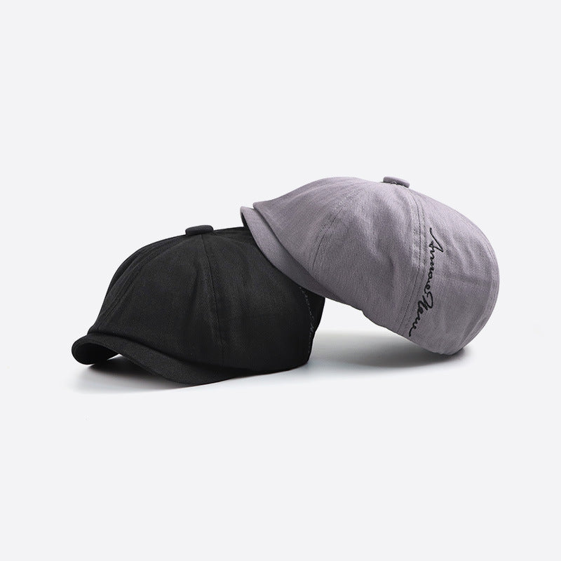 Thin Pure Cotton Flat Cap
