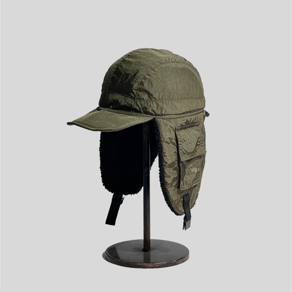 Winter Fleece Hat with Ear Protection – Windproof & Warm for Cycling