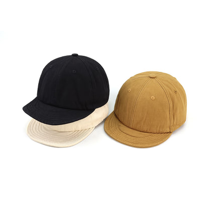 Casquette de baseball en coton lavé avec dessus souple et cordon de serrage