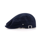 Reversible Drawstring Design Button Flat Cap