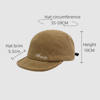 Mountain-Style Utility Corduroy 5-Panel-Cap