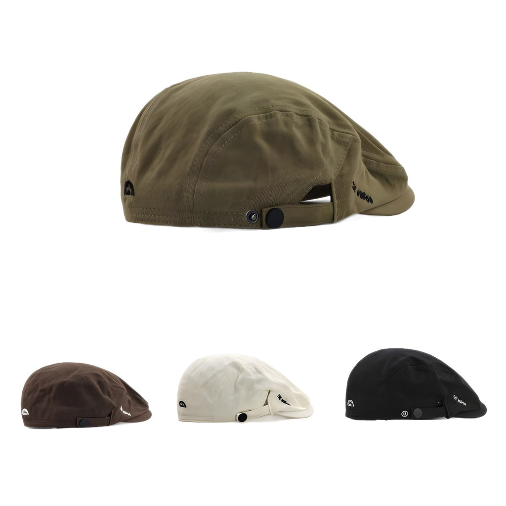 Summer Thin Pure Cotton Flat Cap