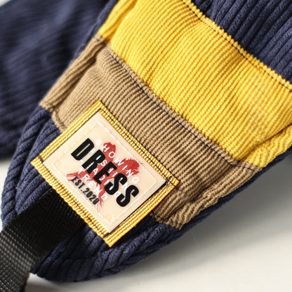 Color Block Splicing Cold-Proof Fleece-Lined Warm Outdoor Cycling Trapper