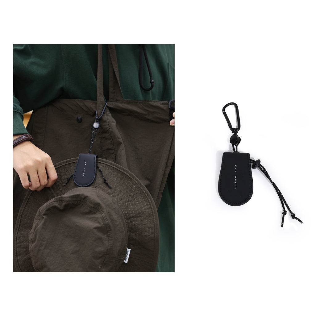 Pince à chapeau portable avec boucle magnétique et cordon de serrage