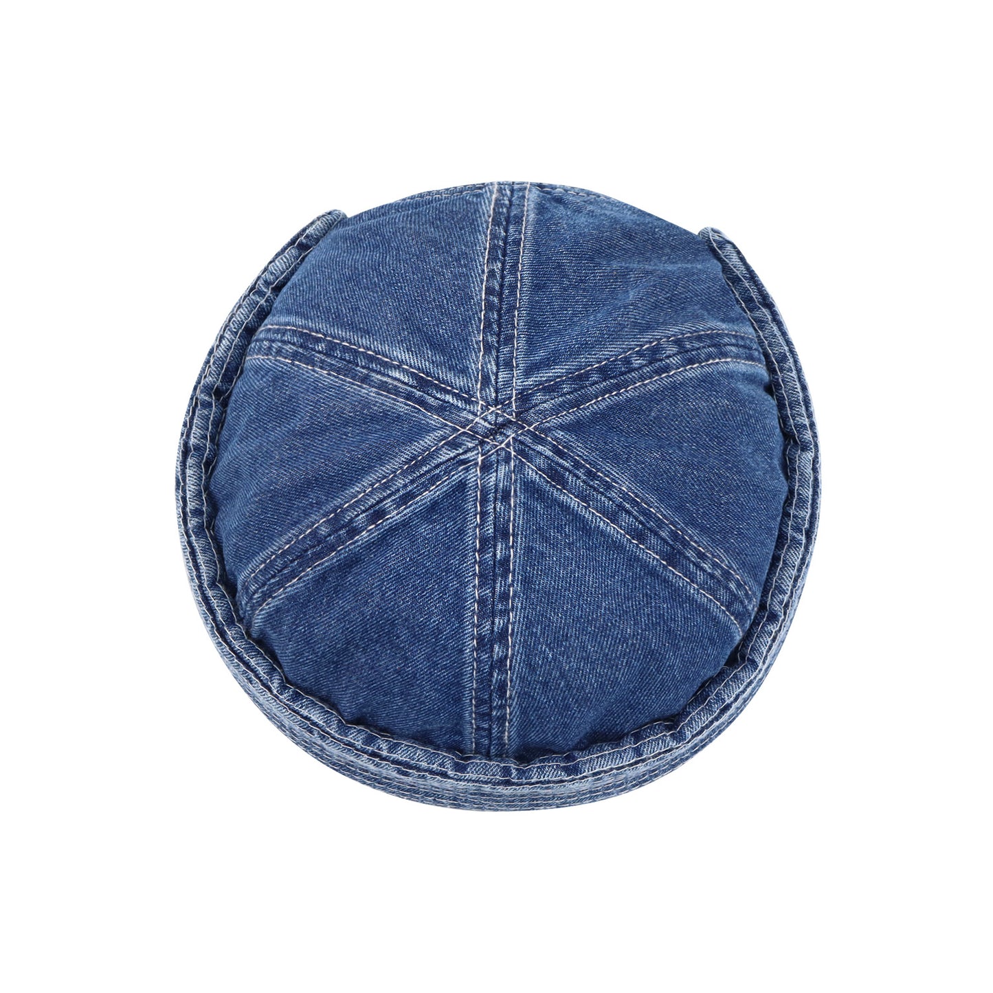 Dockerjacke aus gewaschenem Curling-Denim