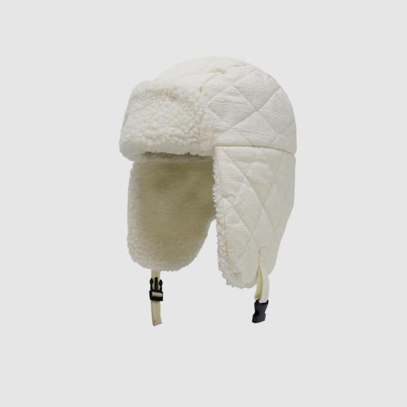Thick Fleece Ear-Flap Trapper Hat for Cycling & Hiking