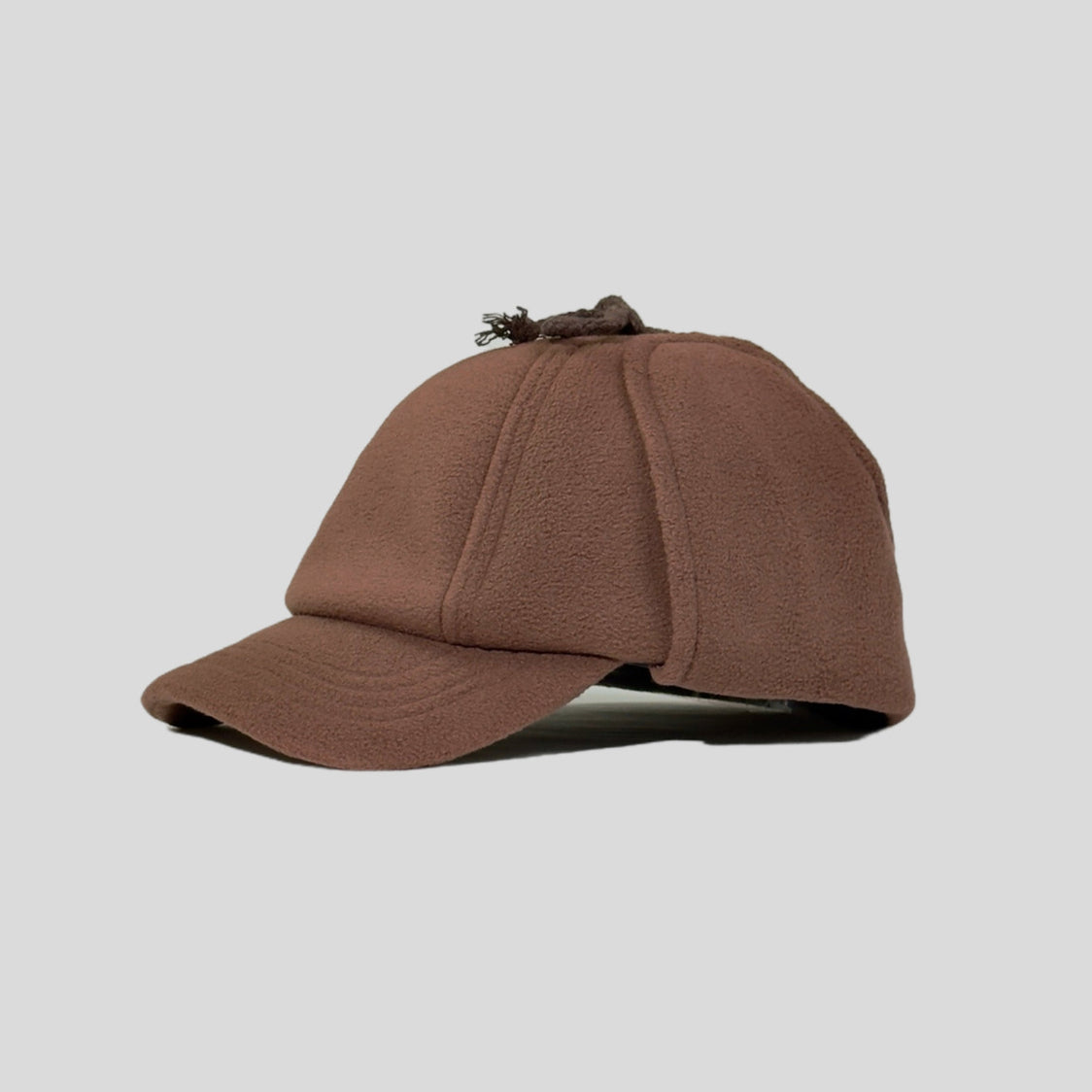 Polar fleece ear protection hat for outdoor cycling warmth