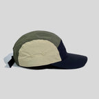 Schnelltrocknende, farblich passende 5-Panel-Kappe