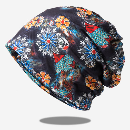 Breathable Elastic Headscarf Neck Warmer Hat