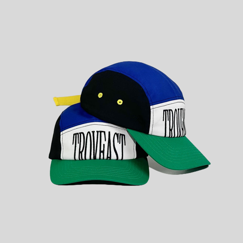 Color Block Letter 5 Panel Cap