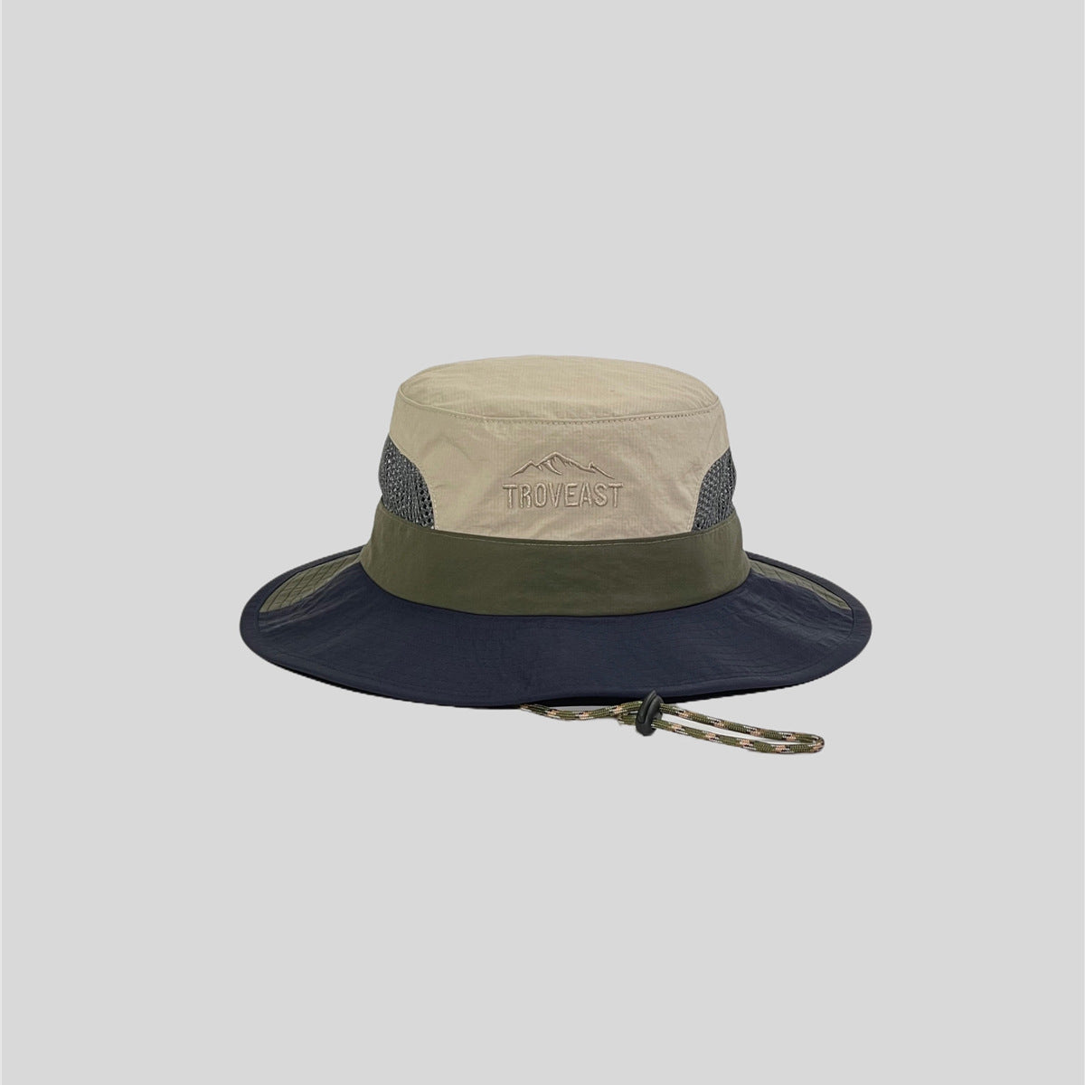 Color-Block Quick-Dry Fisherman Hat Hiking Hat