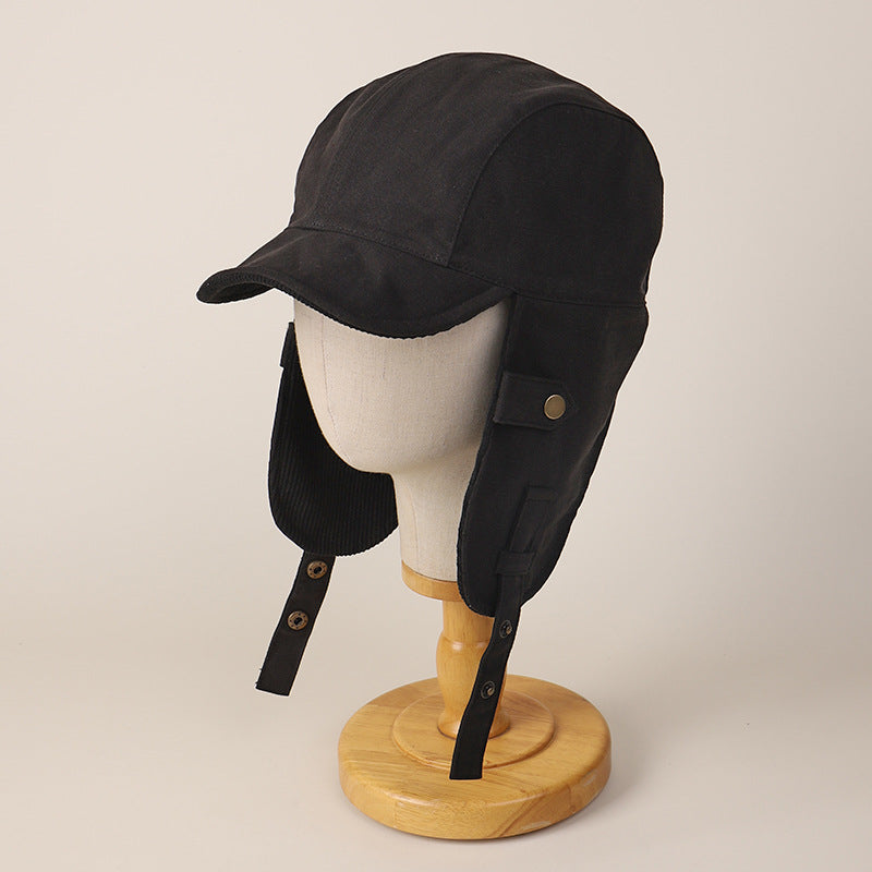 Reversible Corduroy Warm Trapper