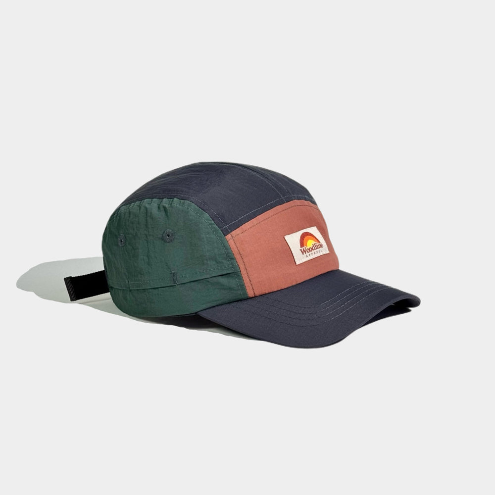 Color Collision Design 5 Panel Cap