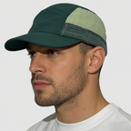 Casquette respirante à 5 panneaux à séchage rapide et de couleur assortie