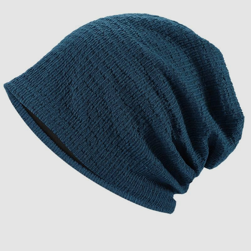 3D Texture Thin Beanie Hat