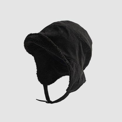 Double-Sided Wear Ear Protection Flight Hat Cycling Warm Windproof Trapper