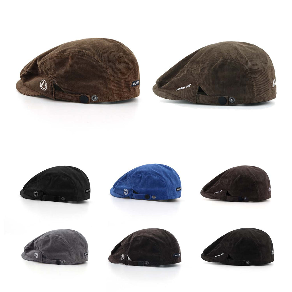 Corduroy Flat Cap