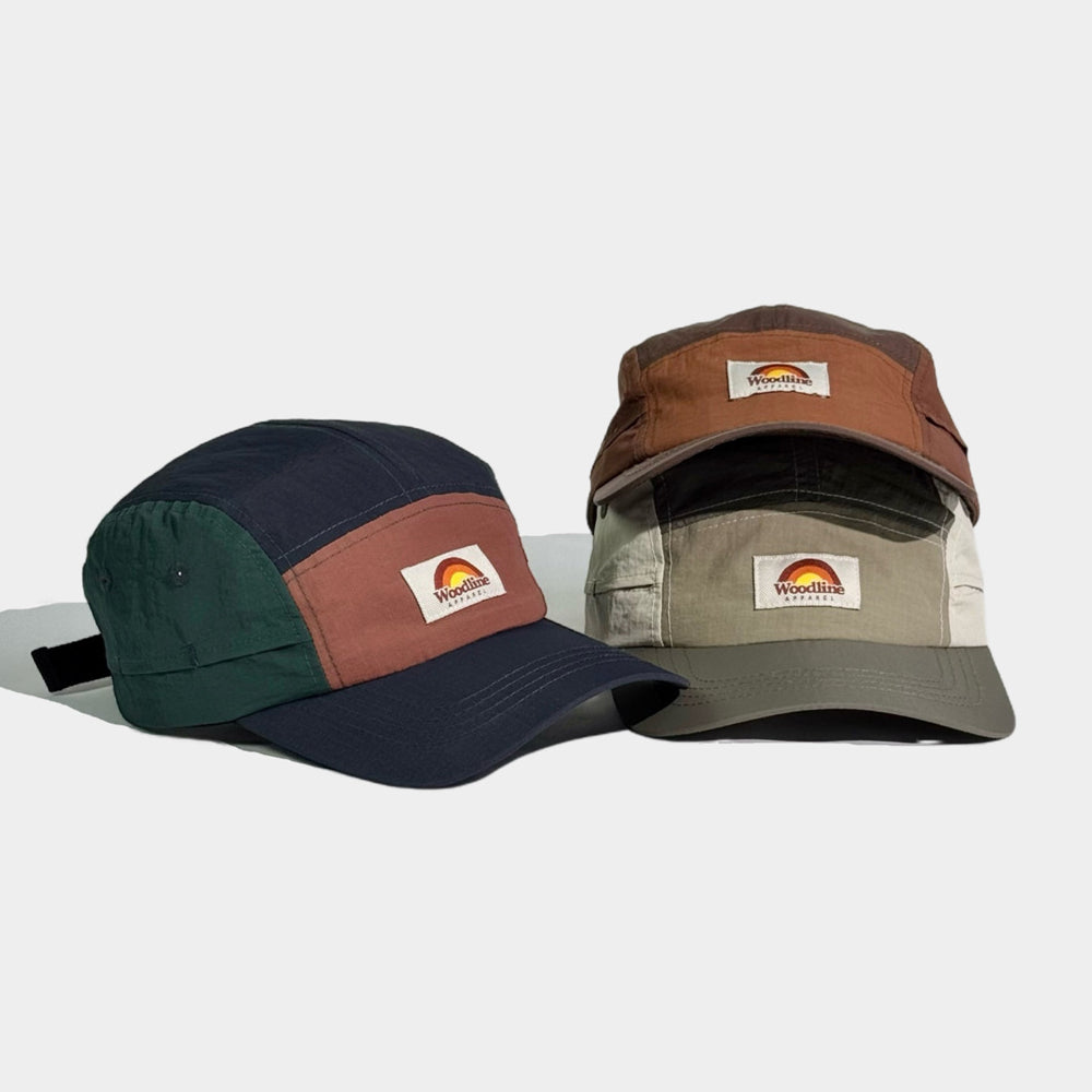 Color Collision Design 5 Panel Cap