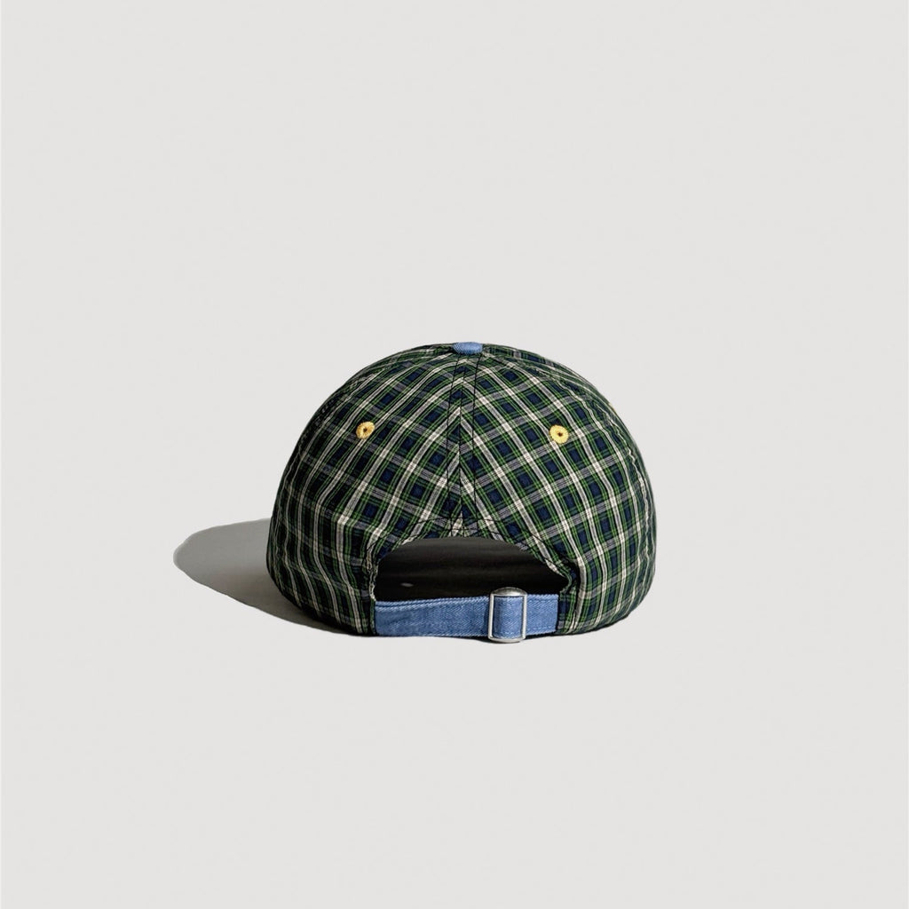 Plaid Embroidered Baseball Cap