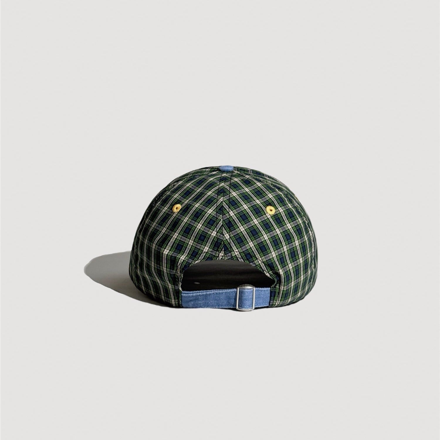 Plaid Embroidered Baseball Cap