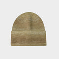 Rabbit Wool Core Spun Yarn Knitted Hat Double Folded Edge Wool Hat