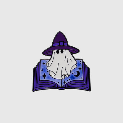 Halloween Luminous Badge Alloy Fluorescent Brooch