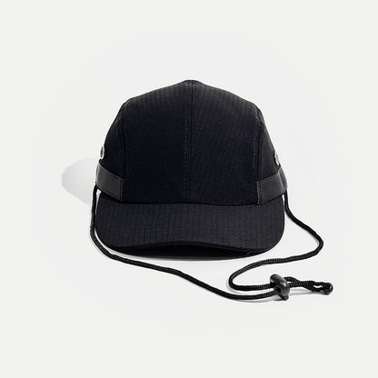 Casquette de baseball à cordon de serrage de style mécanique