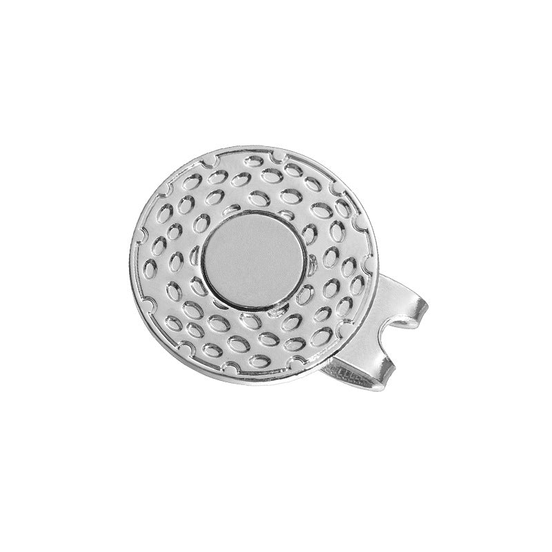 GOLF Metal Magnetic Cartoon Ball Position Marker Hat Clip