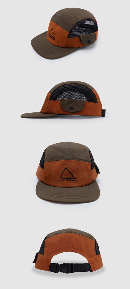 Mesh Quick-Dry 5-Panel Baseball Cap